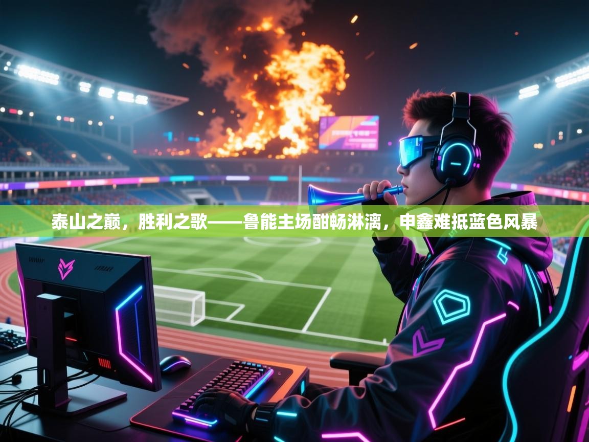 泰山之巅,胜利之歌——鲁能主场酣畅淋漓,申鑫难抵蓝色风暴 第1张