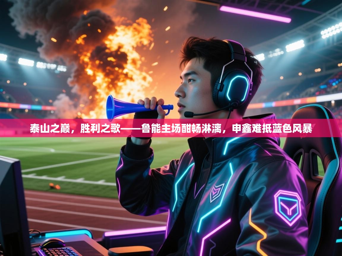 泰山之巅,胜利之歌——鲁能主场酣畅淋漓,申鑫难抵蓝色风暴 第2张